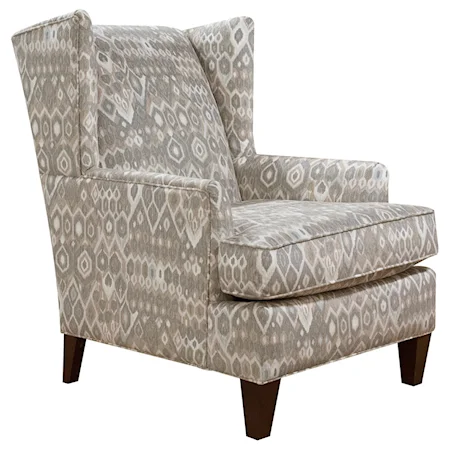 Upholstered Wing Chair